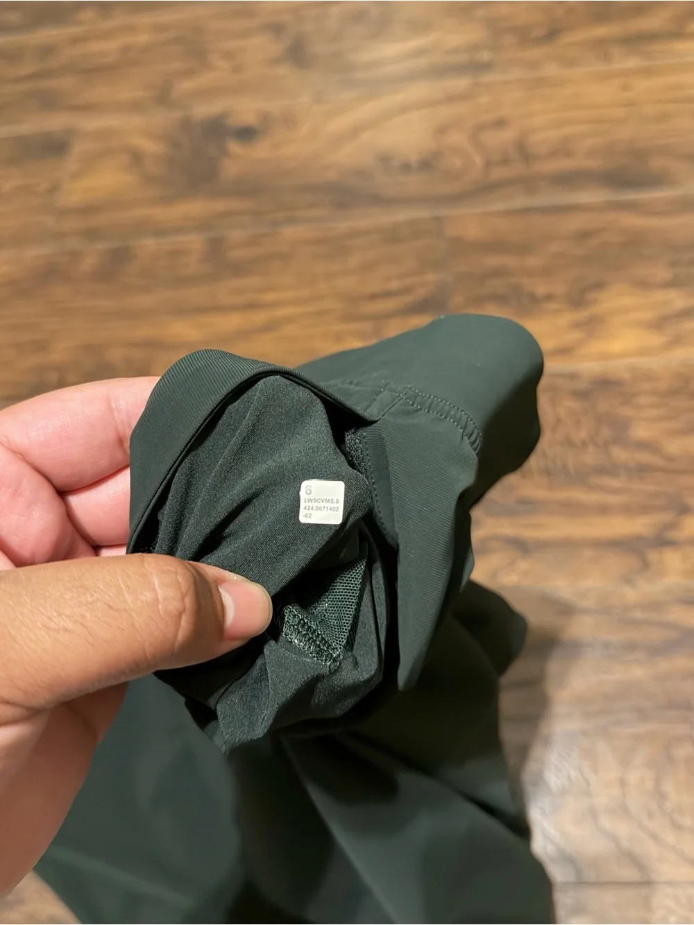 Lululemon women’s dark green adapted state high rise full length joggers size 6